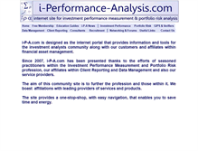Tablet Screenshot of i-performance-analysis.com